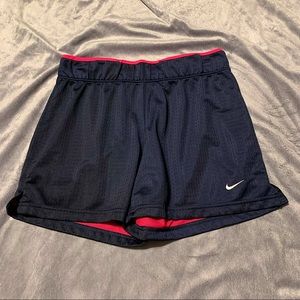 Nike - Training Shorts - Navy & Pink - Sz: M